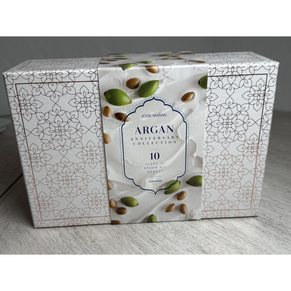 Josie Maran Super Size Argan Anniversary Set Pure Argan Milk, Body Butter & Oil